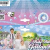 Girlanda na baby shower ŚLINIAK dekoracja niebieska 2,75m