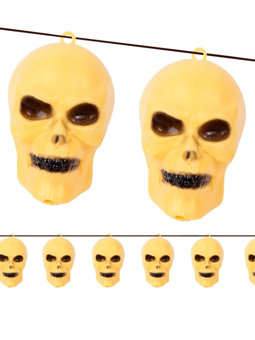 Girlanda na Halloween CZASZKI