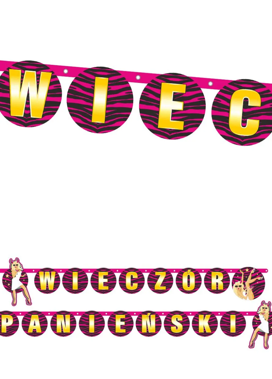 Girlanda na WIECZÓR PANIEŃSKI (200cm)