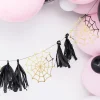 Girlanda PAJĘCZYNA ozdoba halloweenowa 175cm