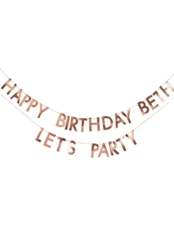 Girlanda urodzinowa HAPPY BIRTHDAY do personalizacji