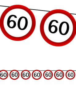 Girlanda urodzinowa na 60 urodziny ZNAK