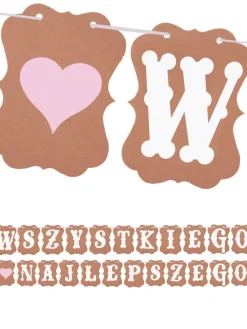 Girlanda urodzinowa WSZYSTKIEGO NAJLEPSZEGO