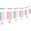 Girlanda z lampionami CHRZEST DZIEWCZYNKI