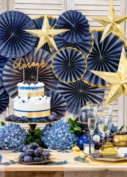 Gwiazda papierowa złota 30cm
