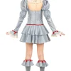 Halloweenowy strój damski Pennywise TO - M