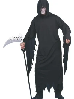 Halloweenowy strój KOSTUCHA kostium dla dorosłych - M