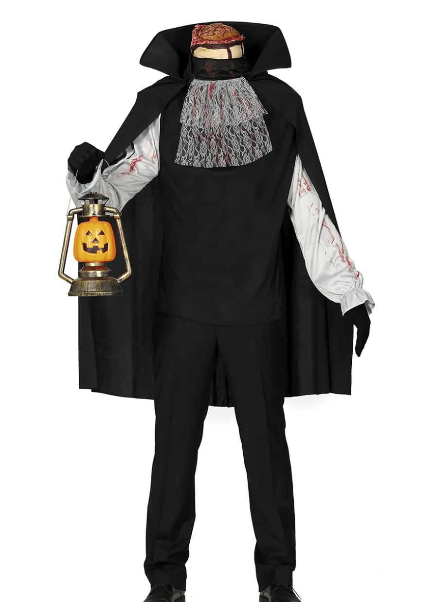 Halloweenowy strój męski ODCIĘTA GŁOWA - L