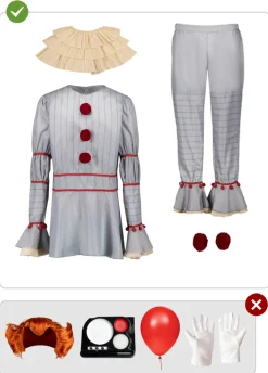 Halloweenowy strój PENNYWISE