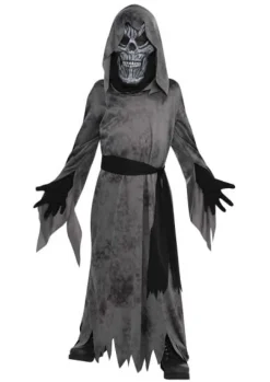 Halloweenowy strój UPIÓR W KAPTURZE kostium dla dziecka