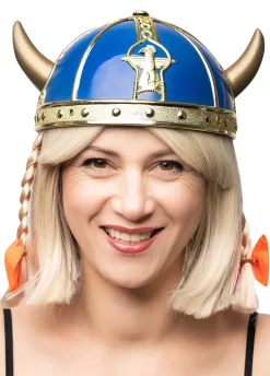 Hełm Wikinga z warkoczykami