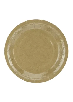 Jednorazowe talerzyki KRAFT 18cm (6szt.)