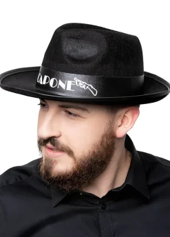 Kapelusz gangsterski AL CAPONE czarny