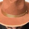 Kapelusz gangsterski MAFIA brązowy