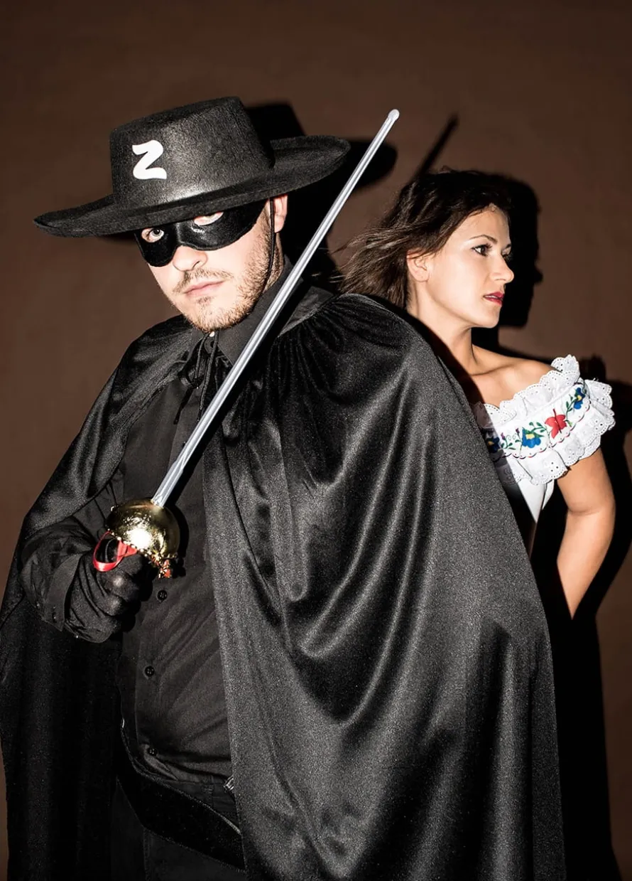 Kapelusz męski czarny ZORRO