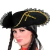Kapelusz piratki czarny