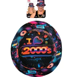 Kapelusz typu BUCKET I love 2000