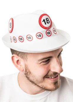 Kapelusz urodzinowy ZNAK gadżet na 18 urodziny