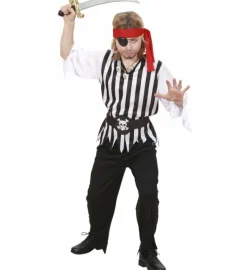 Karnawałowy STRÓJ PIRATA dla chłopca