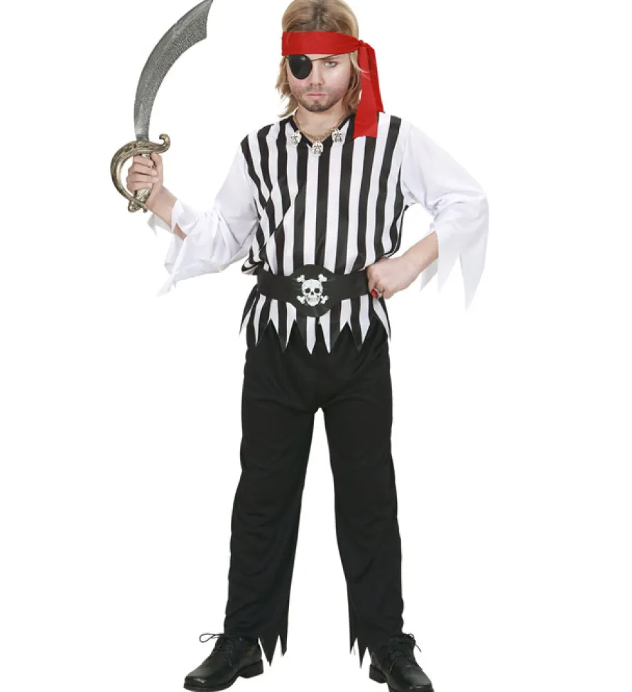 Karnawałowy STRÓJ PIRATA dla chłopca