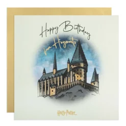 Kartka urodzinowa Harry Potter HAPPY BIRTHDAY FROM HOGWARTS