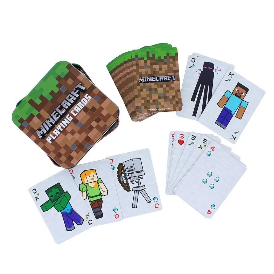 Karty do gry MINECRAFT