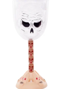 Kielich świecący na Halloween dekoracja stołu