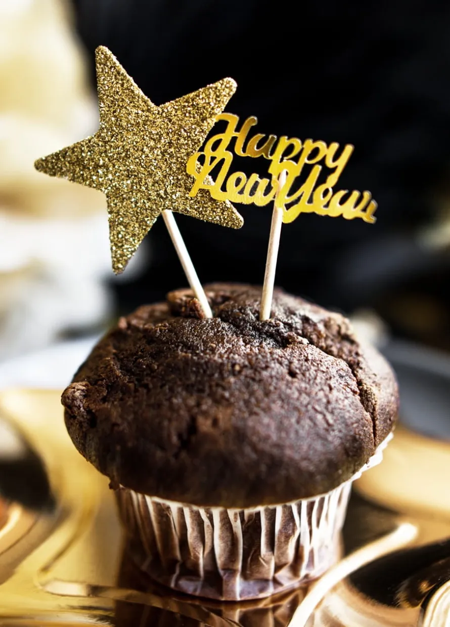 Konfetti HAPPY NEW YEAR sylwestrowe dekoracje na stół