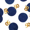Konfetti na 50 urodziny ELEGANT BLUE