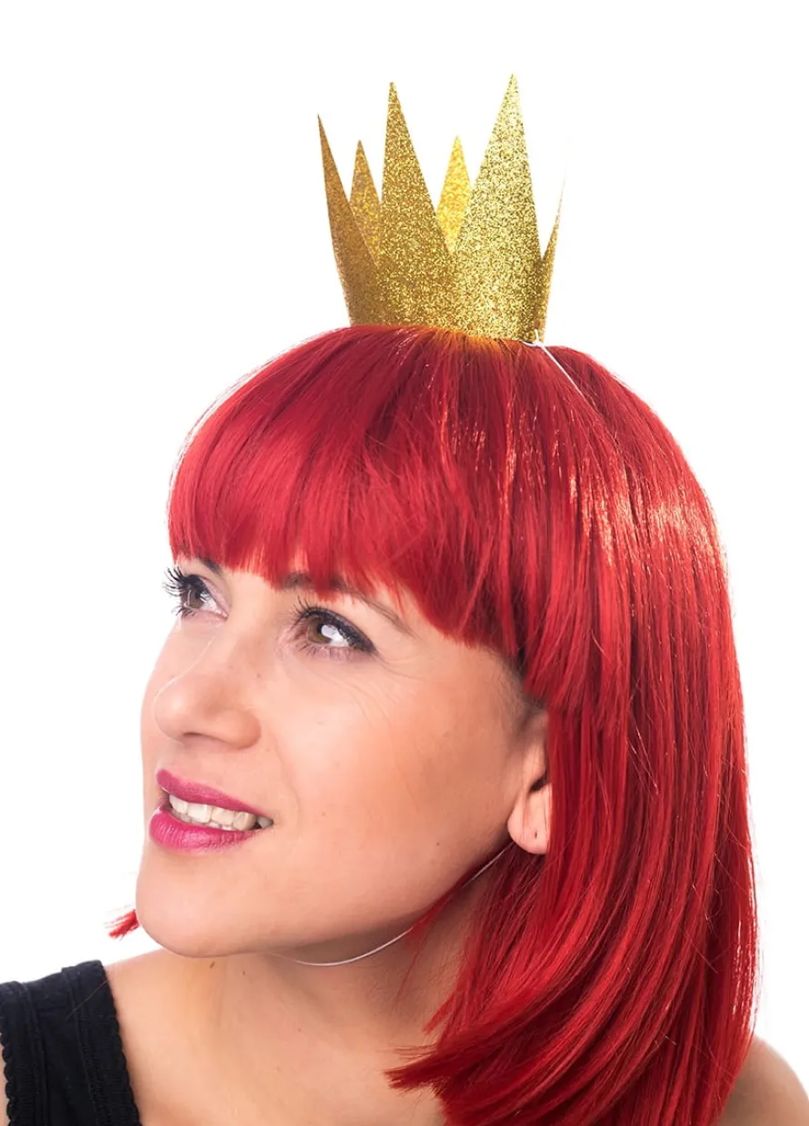 Korony urodzinowe DIY ZŁOTE (6szt.)