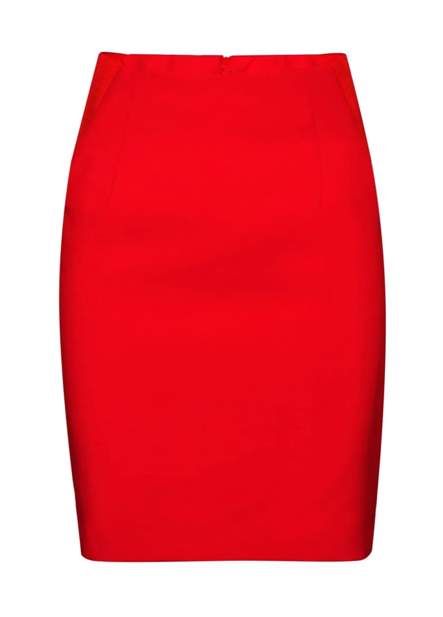 Kostium damski RED RUBY spódnica i marynarka czerwona