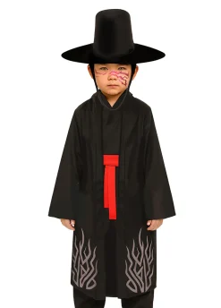 Kostium dla chłopca K-pop CZARNY DEMON