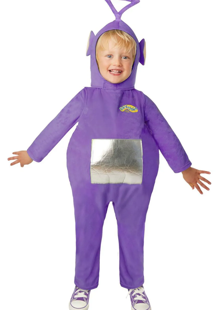 Kostium teletubisia TINKY WINKY dla dzieci 3-4 lata