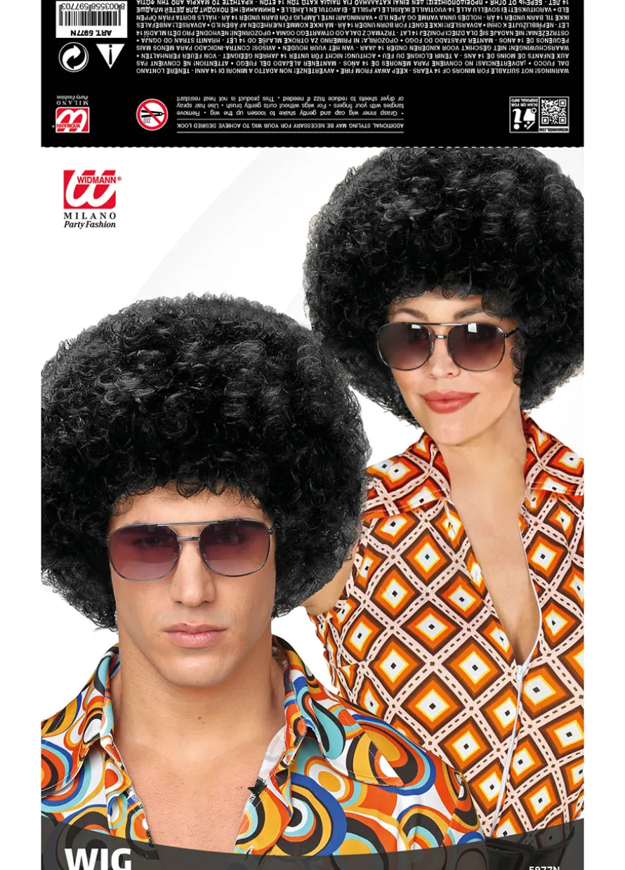 Kręcona peruka AFRO lata 70