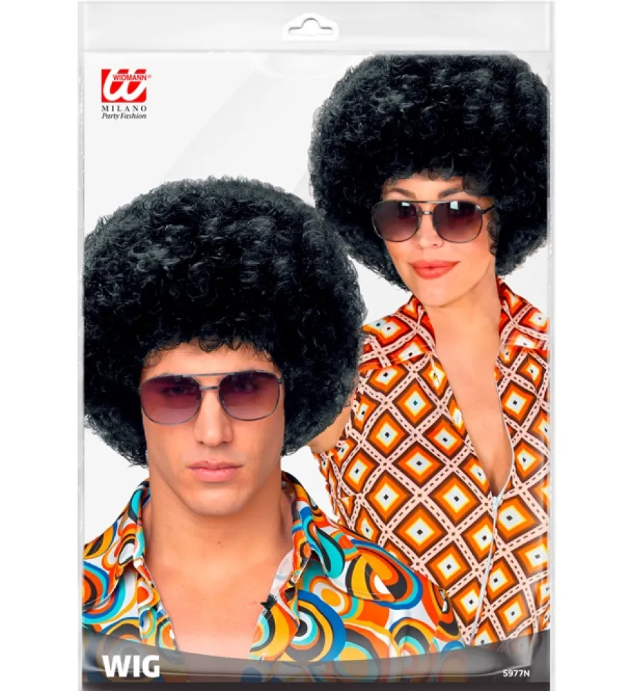 Kręcona peruka AFRO lata 70