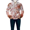 Krwawa bluza strój na HALLOWEEN - L
