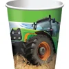 Kubeczki na urodziny TRAKTOR (8szt.)