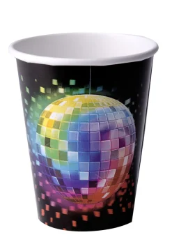 Kubeczki papierowe DISCO (8szt.)