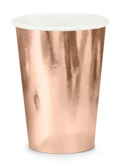 Kubeczki papierowe ROSE GOLD