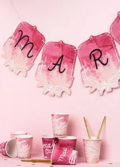 Kubeczki personalizowane BABY SHOWER GIRL (8szt.)