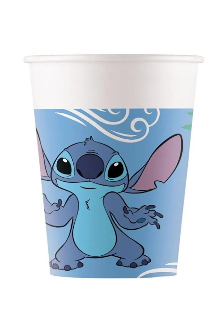 Kubeczki STITCH urodziny 8 szt.
