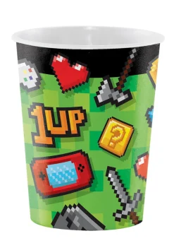 Kubek plastikowy wielorazowy GAME ON 473ml