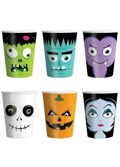 Kubki halloween MONSTERS (6szt.)