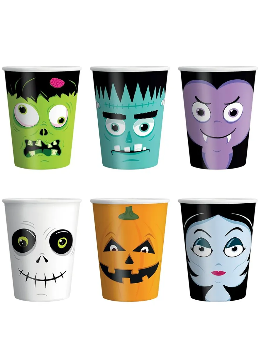 Kubki halloween MONSTERS (6szt.)