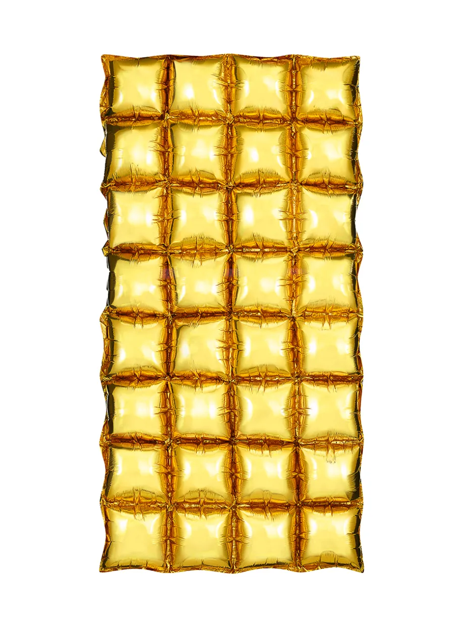 Kurtyna złota dekoracja ścienna (72x143 cm)