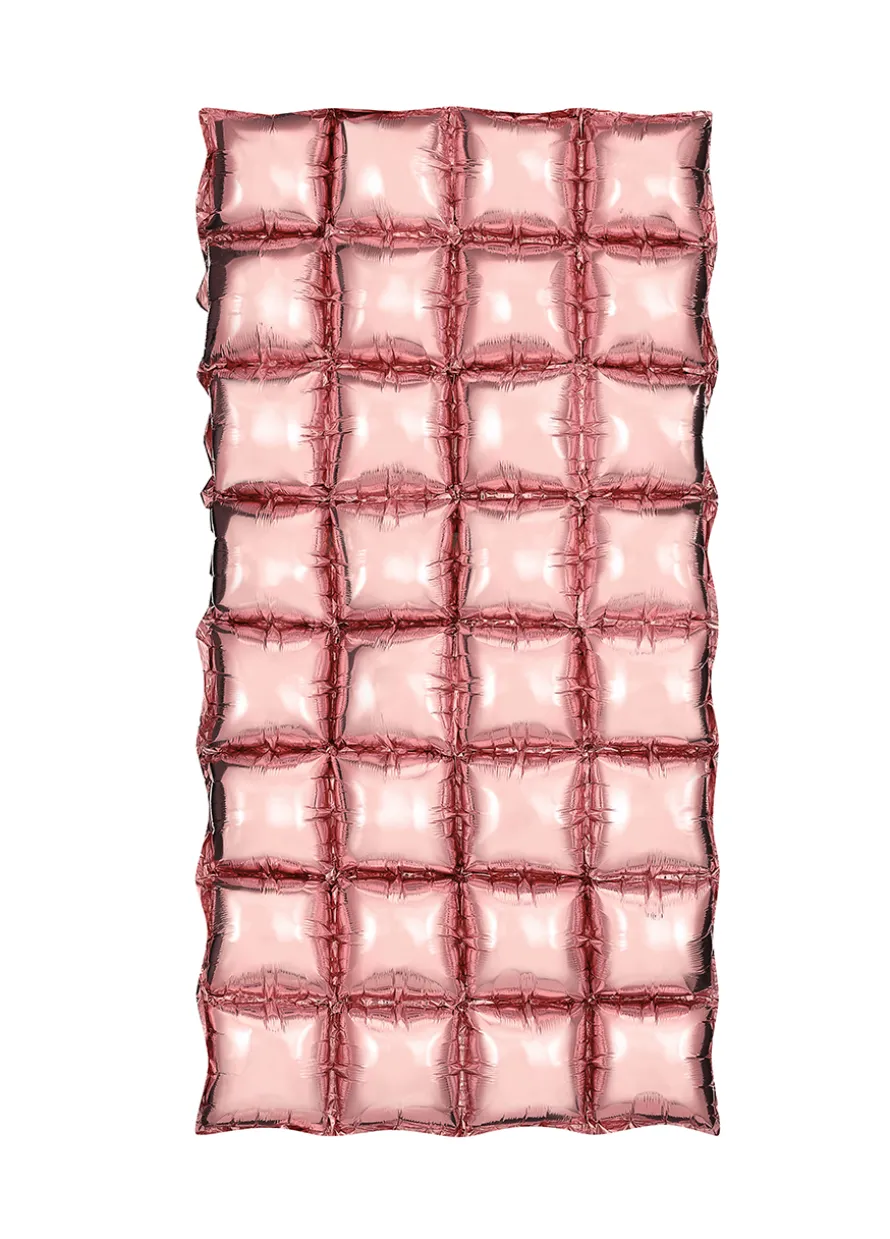Kurtyna złota dekoracja ścienna rose gold (72x143 cm)