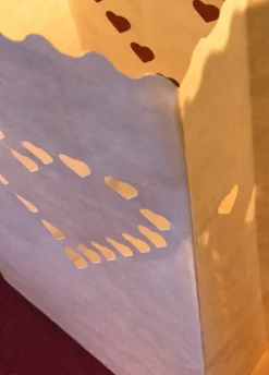 Lampion na świecę SERDUSZKA (10szt.)