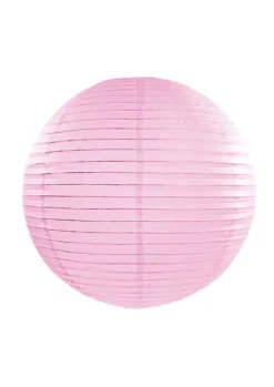 Lampion papierowy JASNORÓŻOWY (25cm)