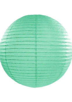 Lampion papierowy MIĘTOWY (45cm)