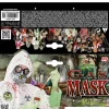 Lateksowa maska na halloween MASKA GAZOWA
